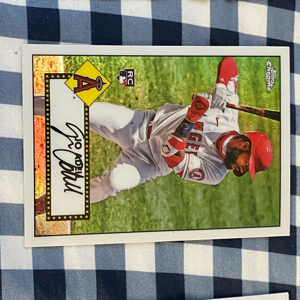 Jo adell rookie auto!